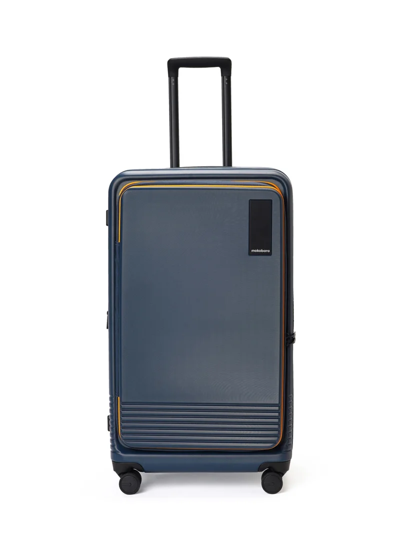 موكوبارا للتجارة ذ.م.م The Access Trunk Luggage - German Makrolon Polycarbonate Material | Ocean Sunray, Blue & Yellow