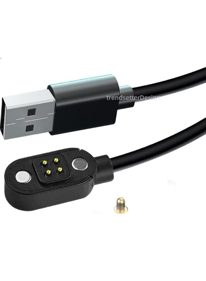 Trendy Style Chuanfan Bone Conduction Headphones Charging Cable Compatible With Yanshi X7 X8 X18 Pro, Xiaoyou X7, Dailing S900/Listener Y10, Swimming Sports Earphones, Magnetic Charging Adapter, Data Cable Accessories - Image 3