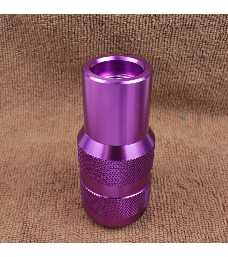 Purple 5 Speed Aluminum Shift Knob with 3 Adapters for Manual Transmission Car - Image 4