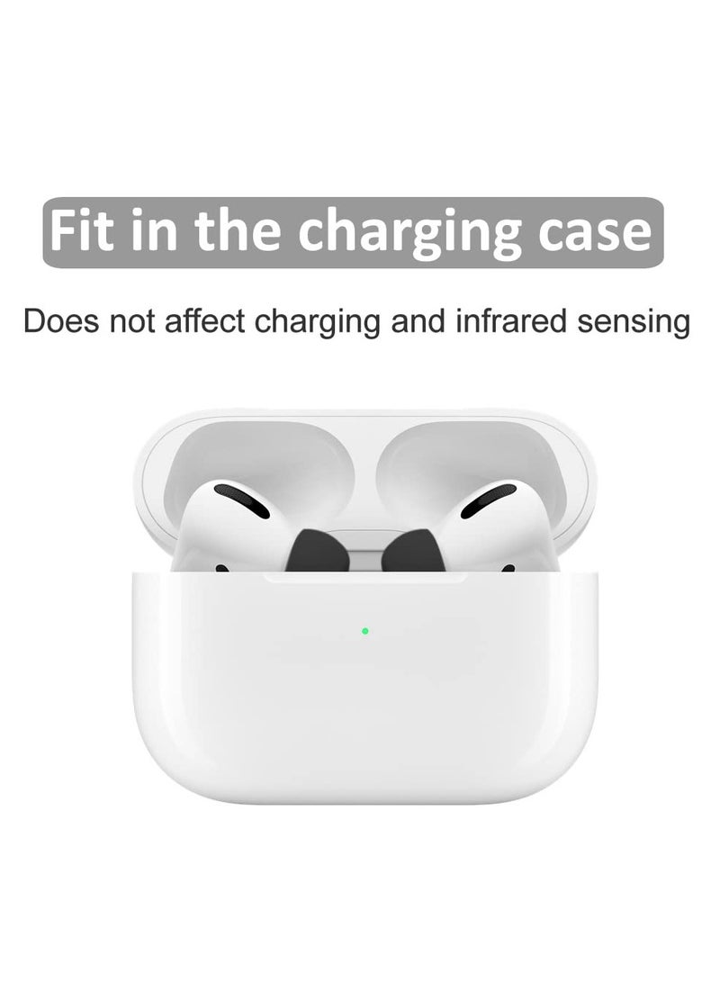 3 Pairs Replacement Ear Buds For Air Pods Pro, Ear Tips for Air pods Pro 2 Ear Tips Buds, Small Medium Large 3 Size Silicone Rubber Eartip Earbuds Gel Cover Accessories - Image 4