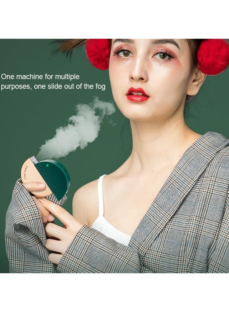 Generic 3 in 1 Nano Mist Sprayer Mini Facial Steamer Useful Mist Sprayer Facial Moisturizing Skin Care Steamer USB Rechargeable Portable Hand Sanitizer Fragrance Mist Multicolor  - Image 5