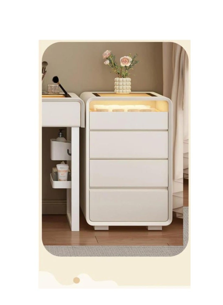 Cool Baby COOLBABY Modern Vanity Table Set with LED Mirror and Chair .Stylish Bedroom Dressing Table  - Image 3