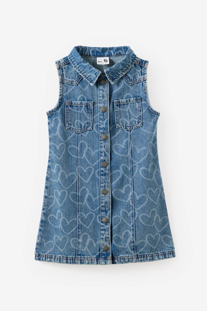 Cotton On Ella Denim Dress