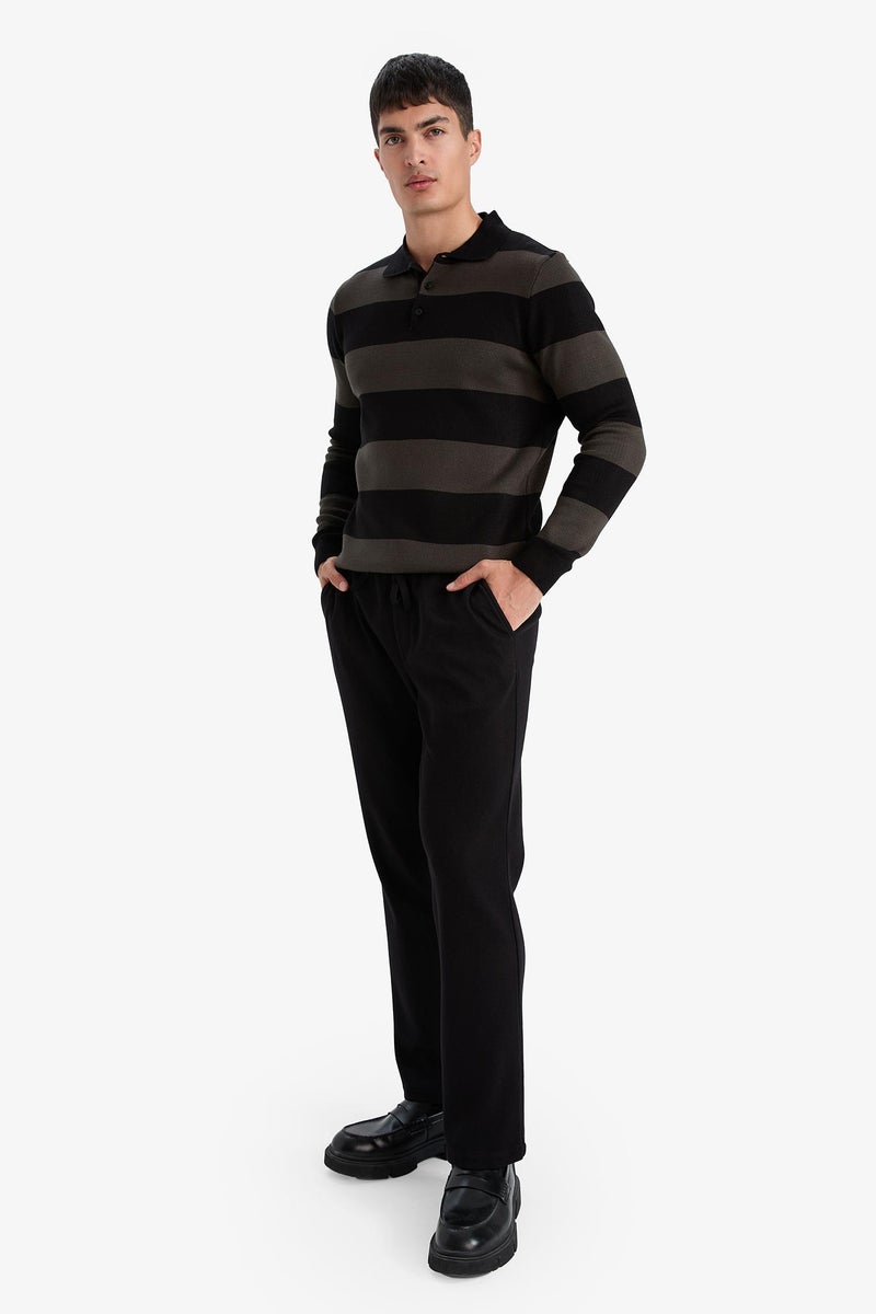 ديفاكتو بلوفر تريكو قصة عادية بياقة بولو - Image 2