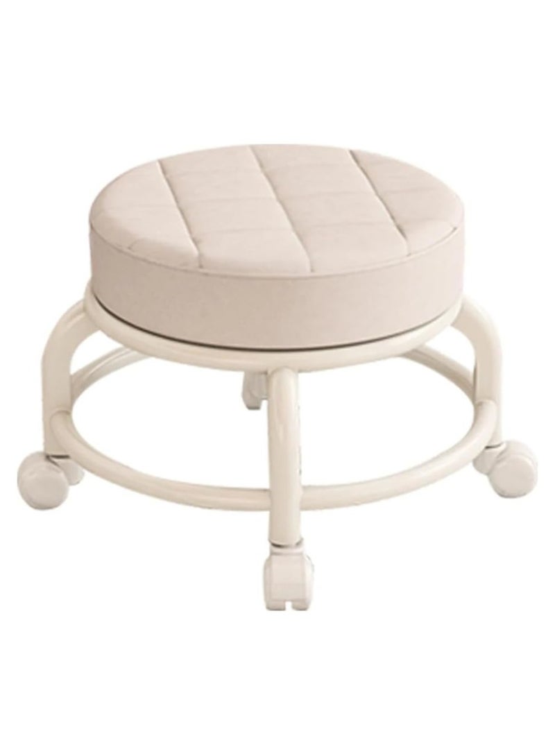Generic Rolling Stool with Wheels, Sit Smart, Feel Better, Comfy Sitting for Long Hours, Rolling Stool 360° (Colour May Vary) - Image 1