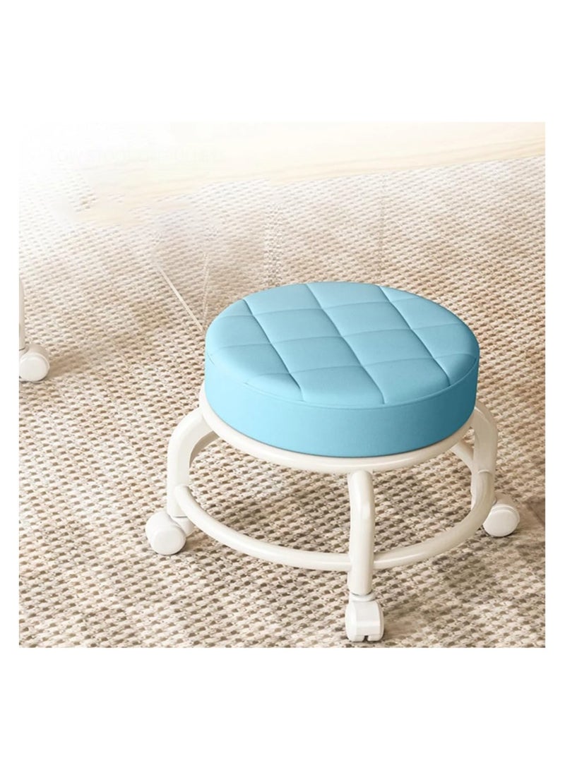 Generic Rolling Stool with Wheels, Sit Smart, Feel Better, Comfy Sitting for Long Hours, Rolling Stool 360° (Colour May Vary) - Image 2