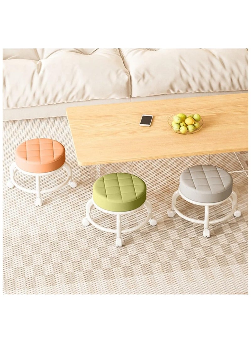 Generic Rolling Stool with Wheels, Sit Smart, Feel Better, Comfy Sitting for Long Hours, Rolling Stool 360° (Colour May Vary) - Image 4