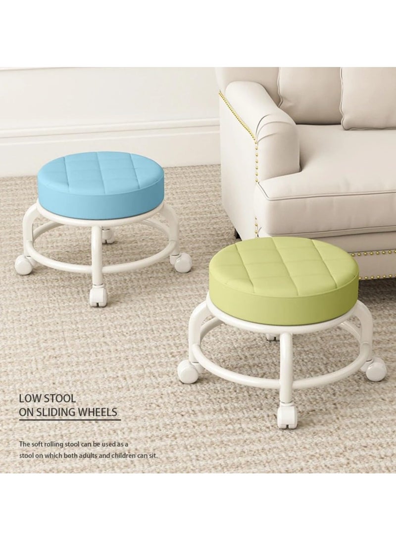 Generic Rolling Stool with Wheels, Sit Smart, Feel Better, Comfy Sitting for Long Hours, Rolling Stool 360° (Colour May Vary) - Image 5