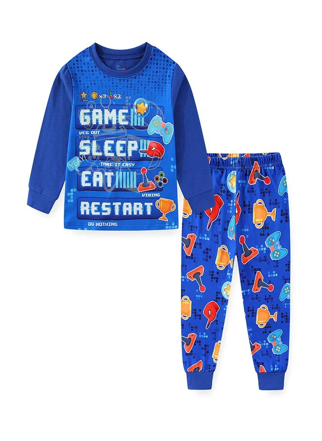 babyqlo Game On! Glow-in-the-Dark Gamer PJs for Boys