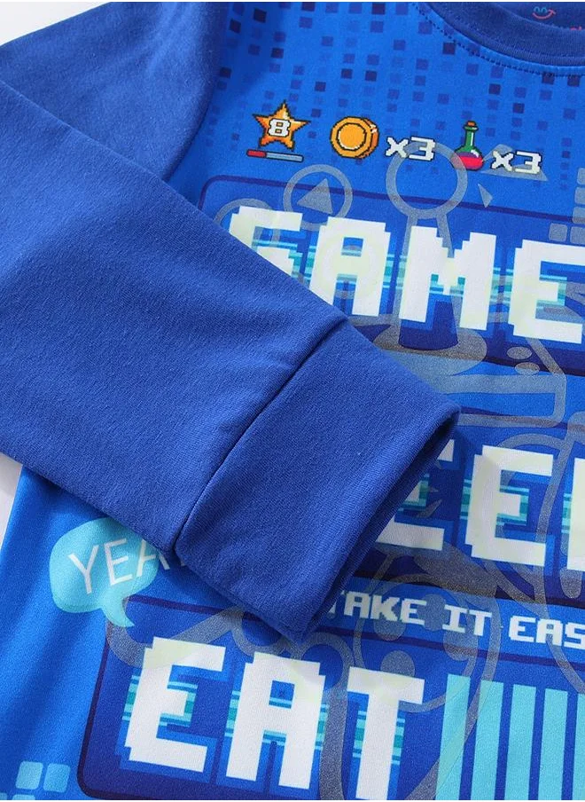 babyqlo Game On! Glow-in-the-Dark Gamer PJs for Boys