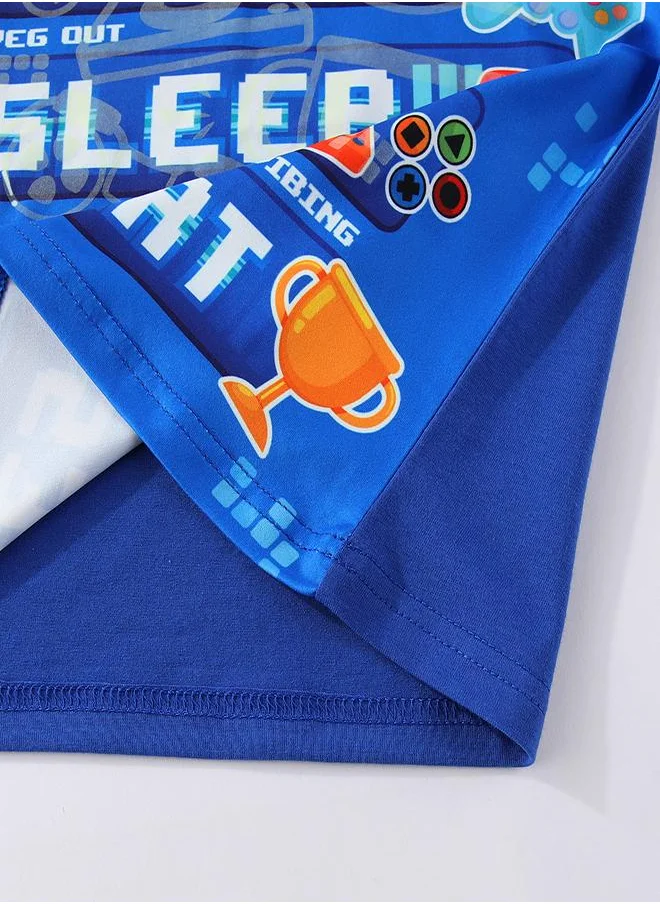 babyqlo Game On! Glow-in-the-Dark Gamer PJs for Boys