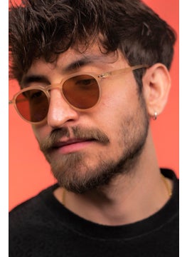 Focus On Wilson Matte Cream Unisex Sunglasses  - Image 3