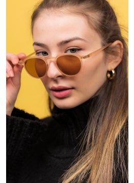 Focus On Wilson Matte Cream Unisex Sunglasses  - Image 2