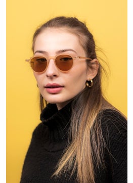 Focus On Wilson Matte Cream Unisex Sunglasses  - Image 4