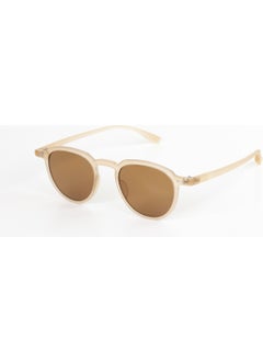 Focus On Wilson Matte Cream Unisex Sunglasses  - Image 1