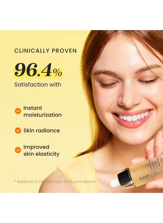 CNP - Honey Glow Serum - Hyaluronic Acid & Propolis For Hydrating, Anti-Aging, Centella Soothing Serum, For Sensitive Skin, Gifts For Women, Korean Skin Care (0.5 Fl. Oz) - Image 1