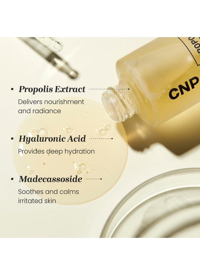 CNP - Honey Glow Serum - Hyaluronic Acid & Propolis For Hydrating, Anti-Aging, Centella Soothing Serum, For Sensitive Skin, Gifts For Women, Korean Skin Care (0.5 Fl. Oz) - Image 1