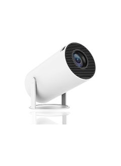 DUSALA 40''-130'' Smart Mini Projector 4K 5G WIFI, Big Screen Experience with Premium 360 Sound, 5.0 Bluetooth Movie Projector Compatible With Android/iOS/Windows/TV Stick/HDMI/USB/Audio 3.5 white  - Image 1