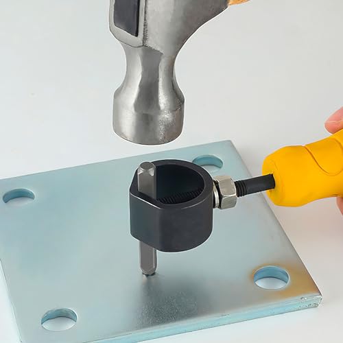 FOCMKEAS Number Stamp Set, 1/8"(3mm) Spring Steels Stamping Kit, 0-9 9PCS Metal Punch Press Tool for Metal Plastic Wood Leather & More - Image 3
