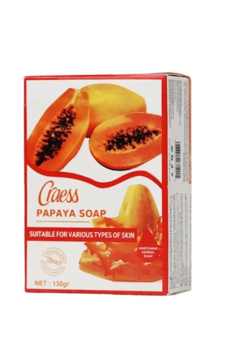 Craess Papaya Soap - 130 gm