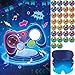 Hxezoc Pin The Button On The Video Party Game With 36 Pcs Video Game Button Stickers Large Video Game Poster for Kids Boys Game Theme Birthday Party Carnival Party Supplies - Image 2
