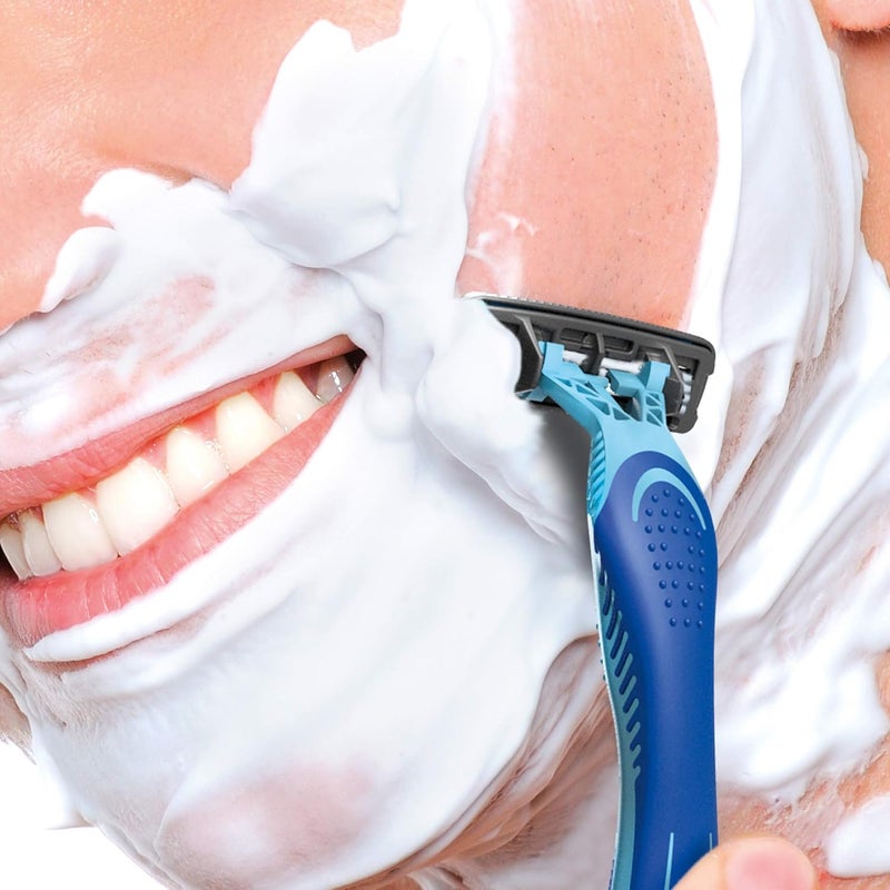 BIC Flex 3 Men's Disposable Razors - 4 Piece Kit with 3 Blades for a Smooth and Comfortable Shave - Image 5