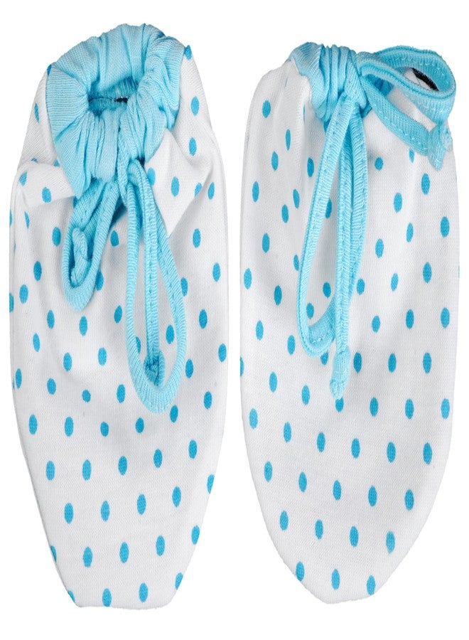 CUTEABLY Baby Anti Scratch Mittens - No Scratch Mittens for 0-12 Months Boys & Girls (Pack of 3) (WHITE) - Image 2