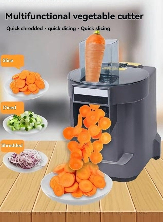 إم مياويان قطاعة خضراوات كهربائية متعددة الوظائف لتقطيع الخضار والفواكه وتقطيعها وتقطيعها بشكل آلي - Image 1