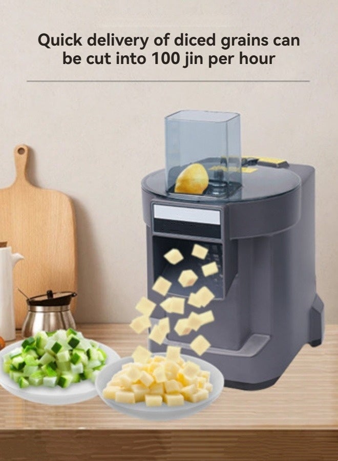 إم مياويان قطاعة خضراوات كهربائية متعددة الوظائف لتقطيع الخضار والفواكه وتقطيعها وتقطيعها بشكل آلي - Image 3