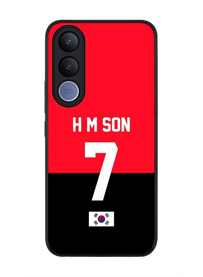 Stylizedd For vivo V70 FE Case,Slim fit Camera Protection, Shockproof Thin Phone cover  - Football - South Korea - H M Son - Image 1