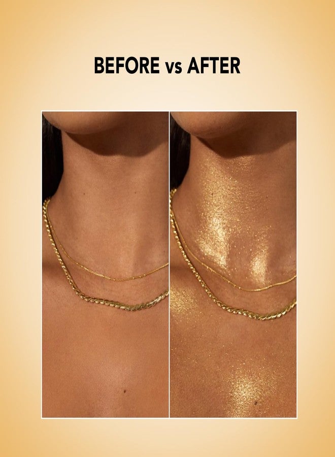 BELLAVITA Party Perfect Body Shimmer Lotion | Instant 3D Glow | Party-Ready Sheen | Butter-Rich Deep Hydration | Lightweight & Non-Sticky | 150ml - Image 4