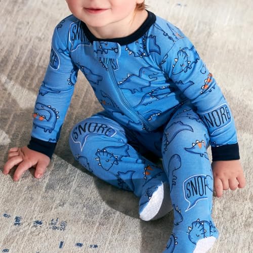 TuddyBuddy 100% Cotton Relaxed-Fit Multi Color Sleepsuit/Onesie/Romper with Zipper Closure (Baby Boys - Pack of 4 - Assorted, 3 Months-6 Months) - Image 5