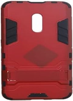 Back Case with Plastic Stand for Realme X , Red and Black E.Acc-NE-222