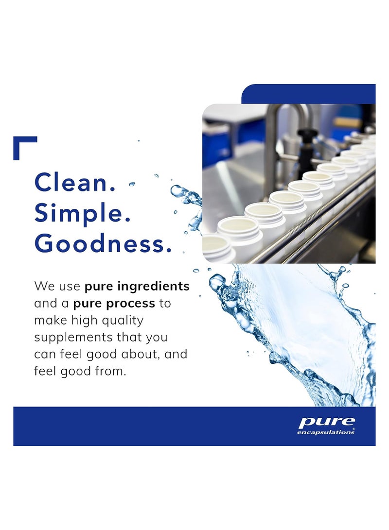 Pure Encapsulations مغنيسيوم (سترات) - مكمل للنوم، صحة القلب، الصحة العقلية، صحة العظام، الطاقة، العضلات، والأيض* - مع مغنيسيوم متميز - 90 كبسولة - Image 2