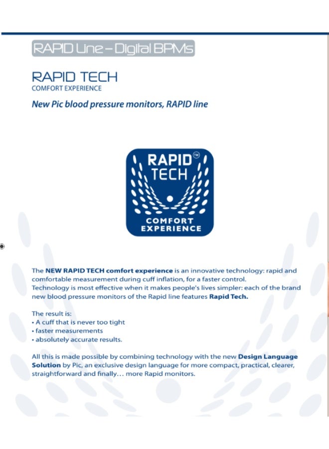 بيك سولوشن جهاز مراقبة الصحة الرقمي لليد لايت رابيد - Image 2