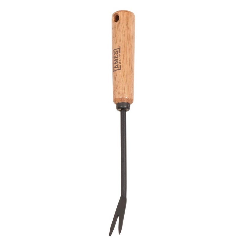 AMES 2447000 Tempered Steel Hand Weeder with Wood Handle, 12-Inch - Image 4