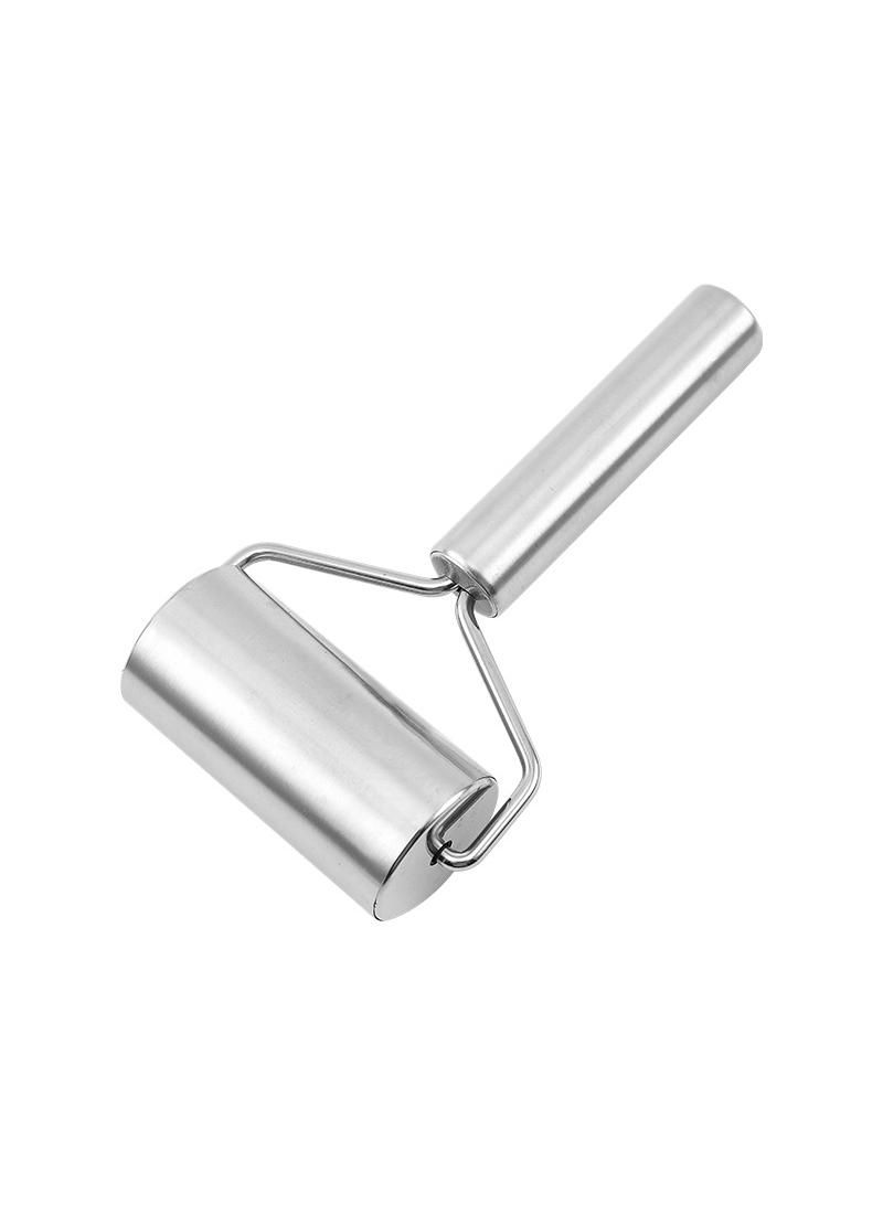 Stainless Steel Double-headed Flour Stick Multifunctional T-shaped Rolling Pin Non-stick Dumpling Skin Rolling Pin Baking Dumpling Stick  - Image 1