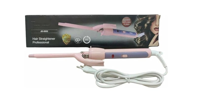 Concepta Professional Hair Curler Iron Rod Brush Styler For Women Professional Hair Curler Tong With Machine Stick And Roller, Multicolor - Image 4