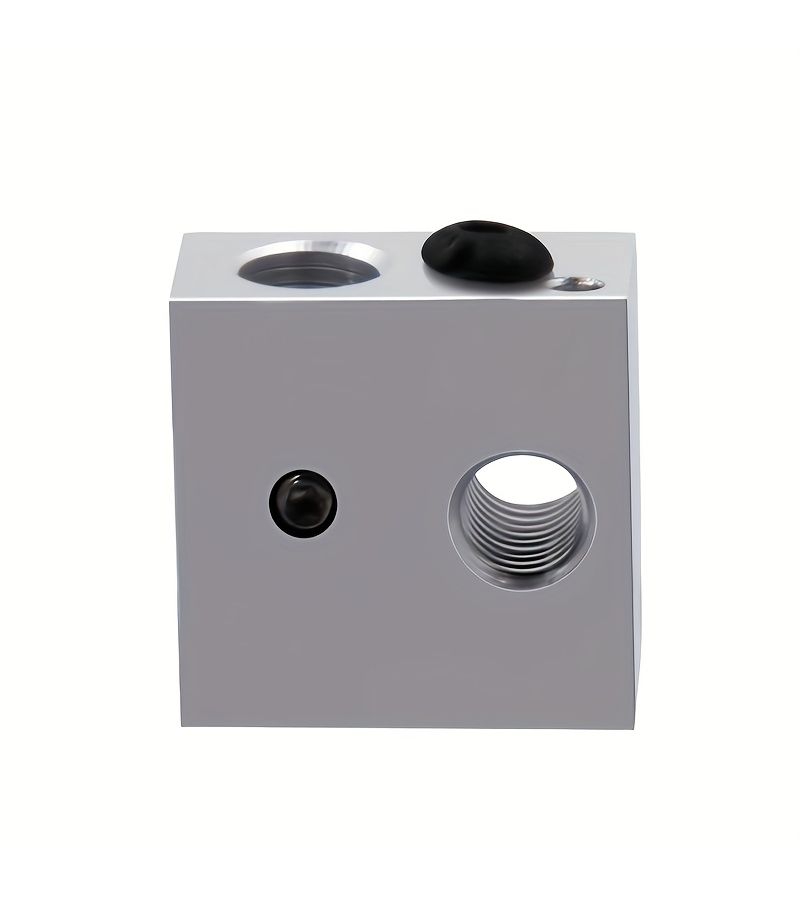 Printer Accessories 1pc Heated Block Heating Block For MK7 MK8 Hotend Fast Heating Feature No Power Supply Included Classic One Pack - Image 1