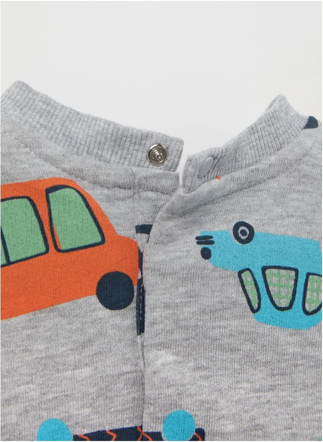 Ovs French terry jogging set with print