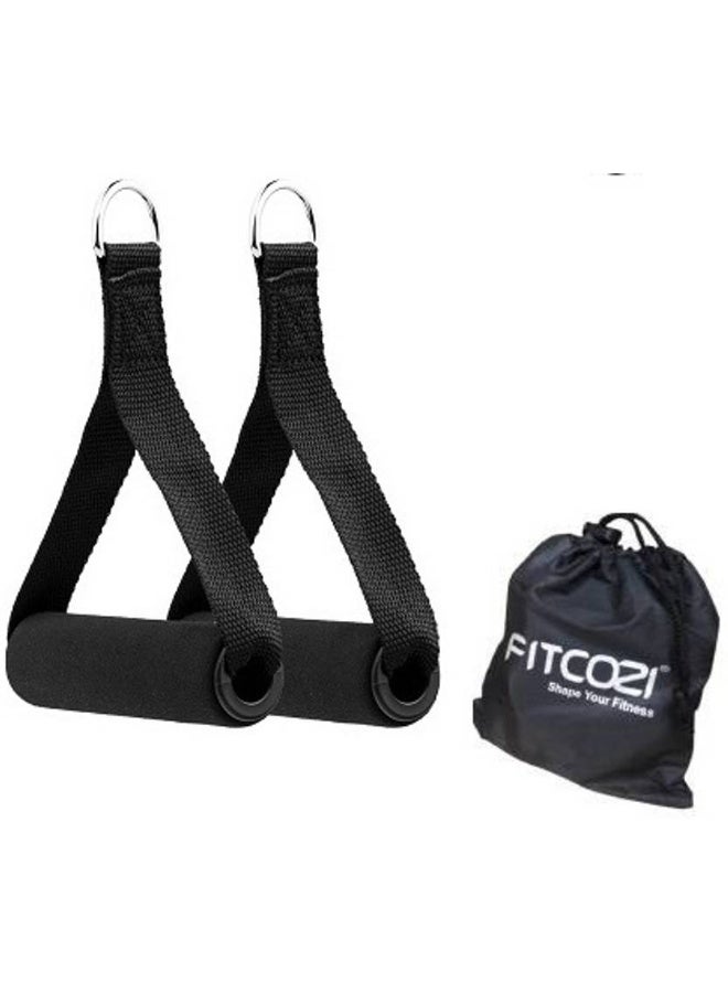 FITCOZI Fitcozi Resistance band handle Resistance Tube  (Black)  - Image 3