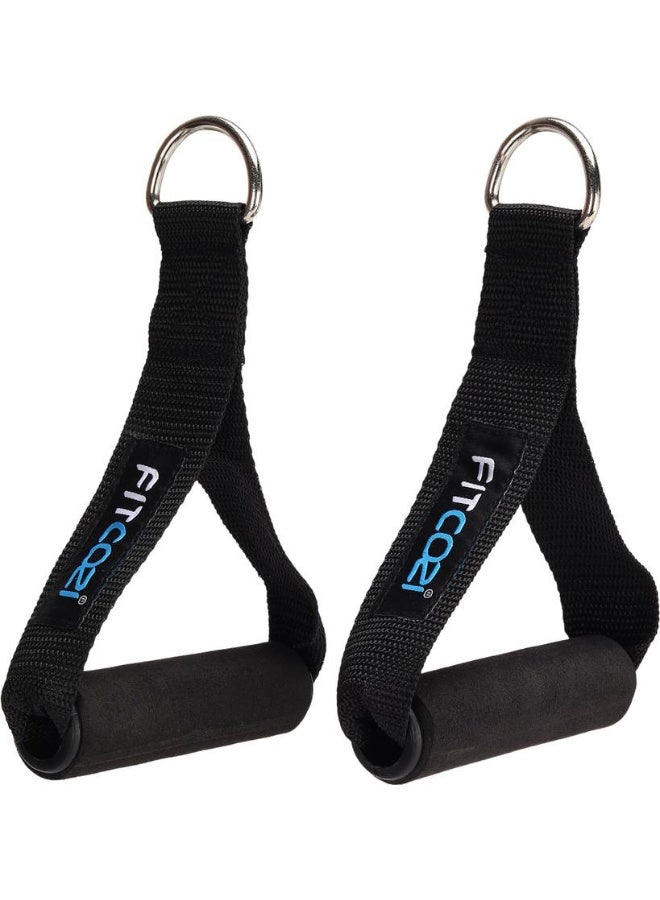 FITCOZI Fitcozi Resistance band handle Resistance Tube  (Black)  - Image 1