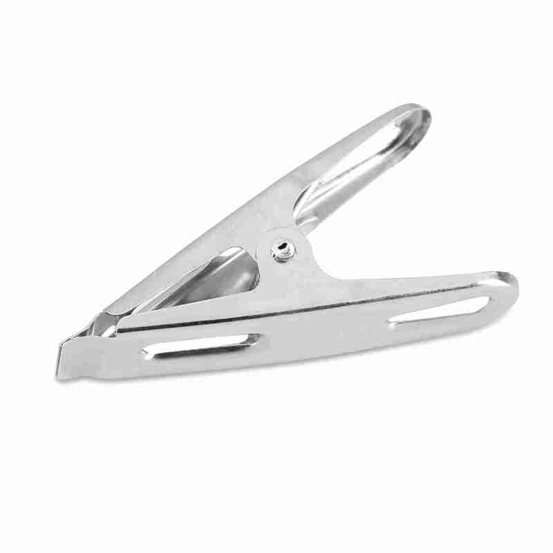Stainless Steel Clothes Pegs 20pcs Rust-resistant Strong Clamping - Windproof Smooth-surfaced Clothes Clamps for Home Laundry Drying - Image 5