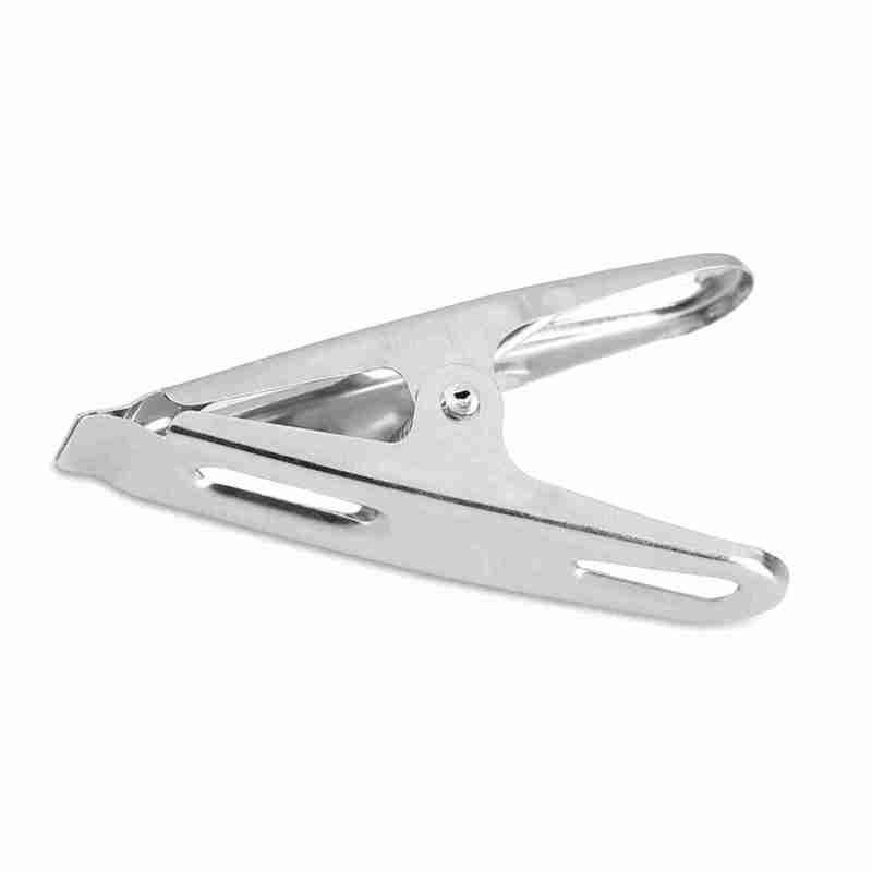 Stainless Steel Clothes Pegs 20pcs Rust-resistant Strong Clamping - Windproof Smooth-surfaced Clothes Clamps for Home Laundry Drying - Image 4
