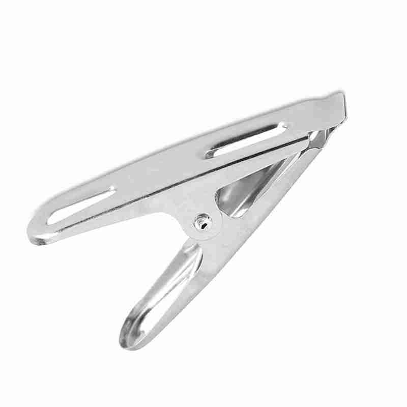 Stainless Steel Clothes Pegs 20pcs Rust-resistant Strong Clamping - Windproof Smooth-surfaced Clothes Clamps for Home Laundry Drying - Image 3