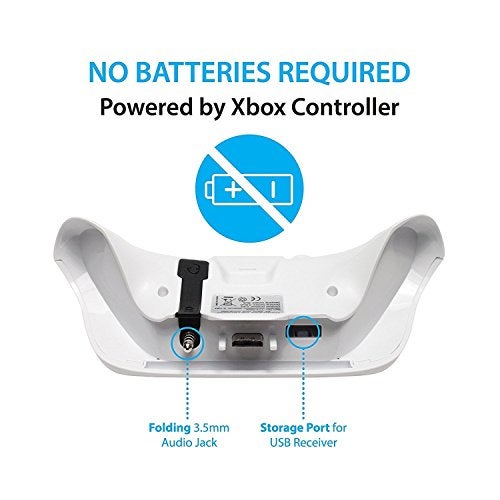 Megadream Xbox Wireless Chatpad Keyboard With 3.5mm Audio Jack for One/Series S/X, Elite/Elite 2, PC - 2.4G USB Receiver & Charge Cable Included - Image 4