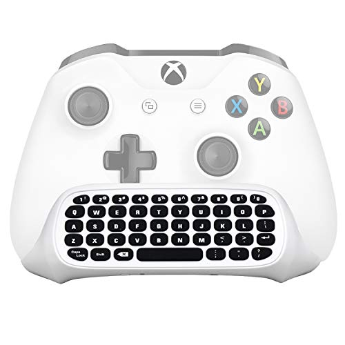 Megadream Xbox Wireless Chatpad Keyboard With 3.5mm Audio Jack for One/Series S/X, Elite/Elite 2, PC - 2.4G USB Receiver & Charge Cable Included - Image 1
