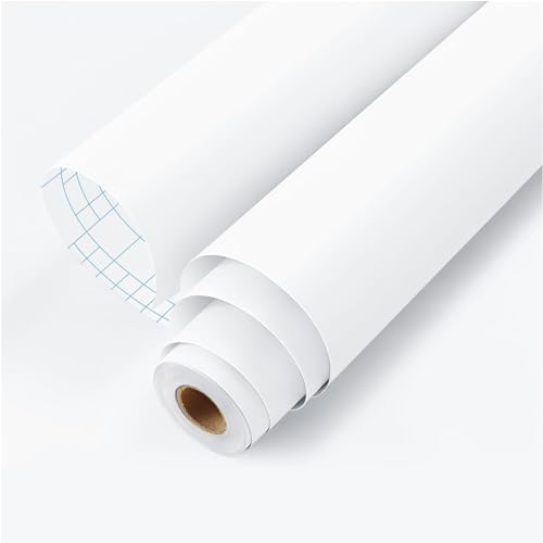 COSMOS STAR™ Vinyl Wrap Sheet for Car & Bike Self Adhesive Wrap Sticker and Decal Roll Film for Auto Vehicle Motorcycle (2 Feet by 4 Feet, White mat wrap) - Image 1