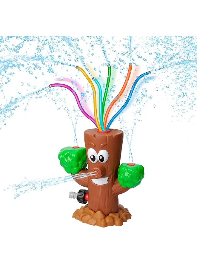 KASTWAVE Water Sprinkler For Kids Summer Outside Toys Backyard Games With 6 Wiggle Tubes Summer Sprinkler Toy For Lawn Backyard Outside Water Game For 3 4 5 6 7 8 Year Old Boys Girls Gift - Image 1