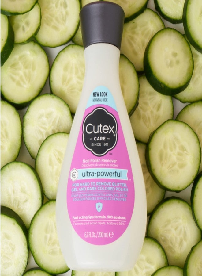 Cutex Ultra-Powerful Nail Polish Remover 6.76 Fl Oz (Pack of 6) - Image 3